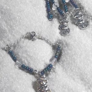 Bracelet & earrings set